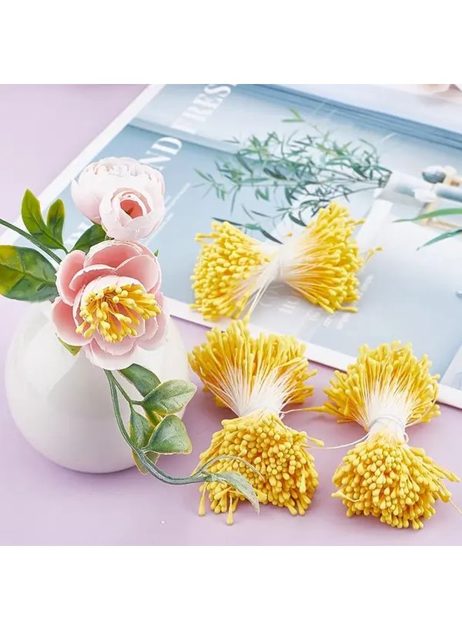 1200 Pcs Double Head Artificial Tulip Flowers Felt Wedding Christmas Home Decor - Image 5